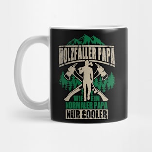 Lumberjack Woodworker Chainsaw Gift Mug